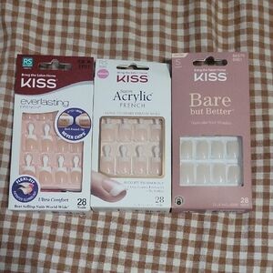 KISS Nail Set Collection - Pink and White